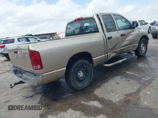 2005 Dodge 1500 SLT with VIN 1D7HA18D35J507012, listed as a IAAI auction lot 41807084 with 148,041 mi miles and . Bid and sale history available at DreamBid. Image 4.
