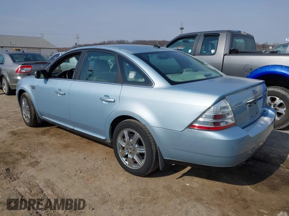 2008 Ford Taurus Limited with VIN 1FAHP28W18G122460, listed as a IAAI auction lot 41716924 with 83,523 mi miles. Bid and sale history available at carsss.com. Image 3.