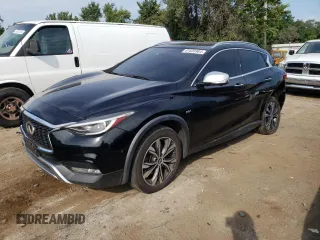 2018 Infiniti QX30 Premium with VIN SJKCH5CR1JA048158, listed as a Copart auction lot 61835984 with 88,782 mi miles and Salvage Title. Bid and sale history available at carsss.com. Image 1.