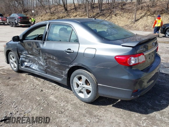 2012 Toyota Corolla L with VIN 2T1BU4EE1CC892908, listed as a IAAI auction lot 41863848 with 134,730 mi miles. Bid and sale history available at carsss.com. Image 3.
