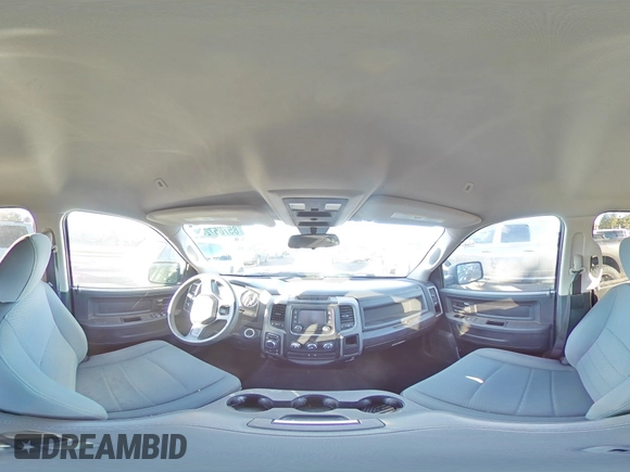 2017 Ram 1500 Tradesman with VIN 3C6RR7KT6HG574338, listed as a Copart auction lot 85705724 with 66,798 mi miles and Salvage title. Bid and sale history available at DreamBid. Image 12.