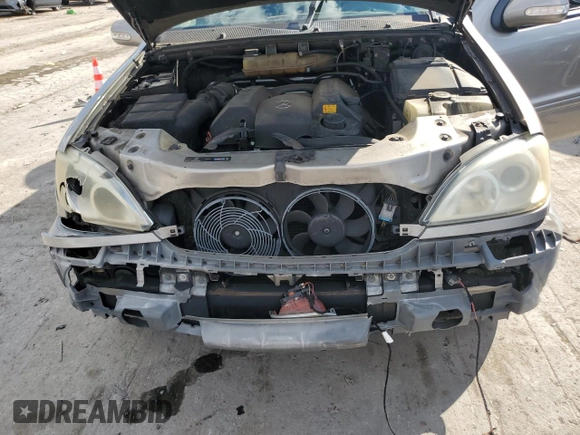 2005 Mercedes-Benz M-Class 3.7L with VIN 4JGAB57E15A542461, listed as a Copart auction lot 72513054 with 173,203 mi miles and Salvage Title. Bid and sale history available at carsss.com. Image 11.