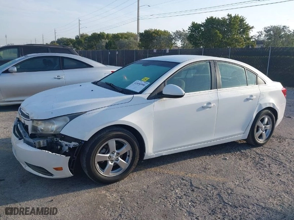 2014 Chevrolet Cruze 1LT with VIN 1G1PC5SBXE7251617, listed as a IAAI auction lot 41854990 with 128,691 mi miles. Bid and sale history available at carsss.com. Image 6.