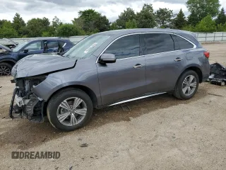 2020 Acura MDX z VIN 5J8YD4H38LL005822, wystawiony jako Copart lot #57610055 z przebiegiem 56 433 mil mil oraz Szkoda całkowita • Salvage title. Historia ofert i sprzedaży dostępna na DreamBid. Obrazek 1.