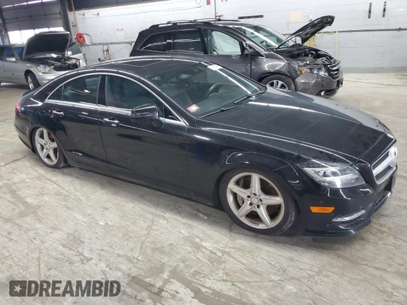 2014 Mercedes-Benz CLS 550 with VIN WDDLJ9BB7EA116607, listed as a Copart auction lot 63664765 with 94,014 mi miles and Clean title. Bid and sale history available at DreamBid. Image 4.