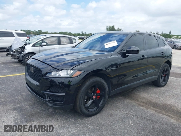 2019 Jaguar F-Pace 25t Premium with VIN SADCJ2FX9KA354949, listed as a IAAI auction lot 41959776 with 56,650 mi miles and . Bid and sale history available at DreamBid. Image 17.