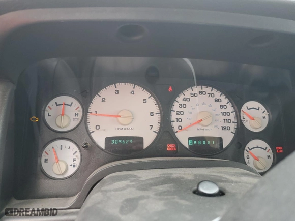 2005 Dodge Ram 1500 SLT with VIN 1D7HA18N05S368248, listed as a Copart auction lot 49901675 with 309,629 mi miles and Salvage Title. Bid and sale history available at carsss.com. Image 9.