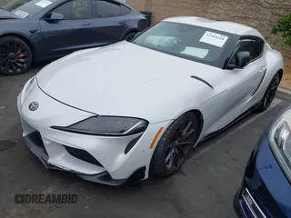 2024 Toyota Supra 3.0 with VIN WZ1DB0G09RW068052, listed as a IAAI auction lot 42164218 with 8,694 mi miles and . Bid and sale history available at DreamBid. Image 2.