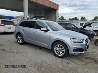 2018 Audi Q7 Premium Plus z VIN WA1LABF78JD018549, wystawiony jako Copart lot #58499685 z przebiegiem 98 123 mil mil oraz Tytuł czysty. Historia ofert i sprzedaży dostępna na DreamBid. Obrazek 4.