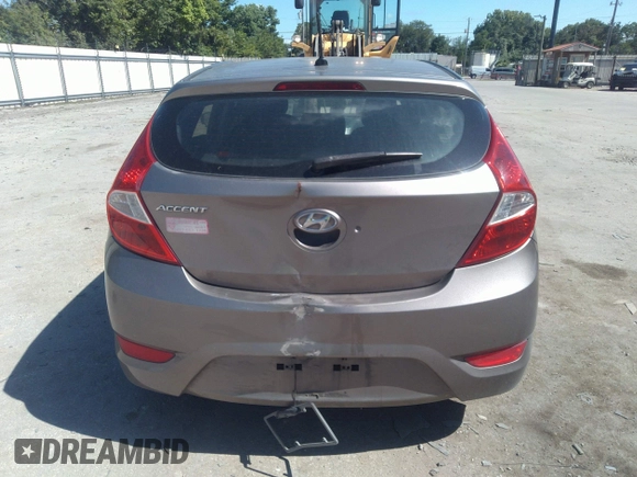 2014 Hyundai Accent GS with VIN KMHCT5AE6EU157393, listed as a IAAI auction lot 42188160 with 221,375 mi miles and . Bid and sale history available at DreamBid. Image 17.
