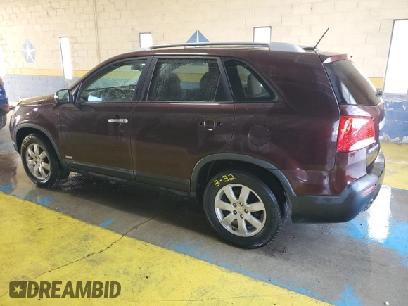 2011 Kia Sorento LX with VIN 5XYKTDA28BG109682, listed as a Copart auction lot 47684835 with 164,381 mi miles and Clean Title. Bid and sale history available at carsss.com. Image 2.