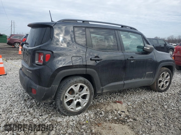 2020 Jeep Renegade Limited with VIN ZACNJAD13LPL74481, listed as a Copart auction lot 43381905 with 73,114 mi miles and Salvage title. Bid and sale history available at DreamBid. Image 3.