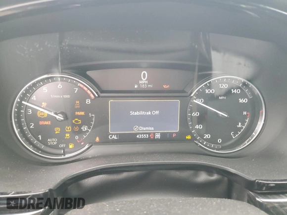 2022 Cadillac XT6 Premium Luxury with VIN 1GYKPDRS6NZ150451, listed as a Copart auction lot 57636235 with 43,553 mi miles and Clean title. Bid and sale history available at DreamBid. Image 9.