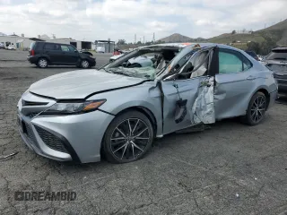 2021 Toyota Camry SE Nightshade with VIN 4T1G11AK2MU406034, listed as a Copart auction lot 54873475 with 64,354 mi miles and Clean Title. Bid and sale history available at carsss.com. Image 1.