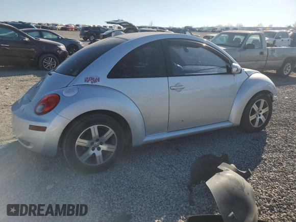 2006 Volkswagen New Beetle Coupe S with VIN 3VWPG31C06M400762, listed as a Copart auction lot 47888595 with 145,440 mi miles and Clean Title. Bid and sale history available at carsss.com. Image 3.