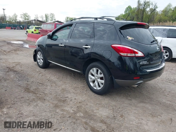 2011 Nissan Murano S with VIN JN8AZ1MW8BW187586, listed as a IAAI auction lot 42032510 with 131,702 mi miles and . Bid and sale history available at DreamBid. Image 3.