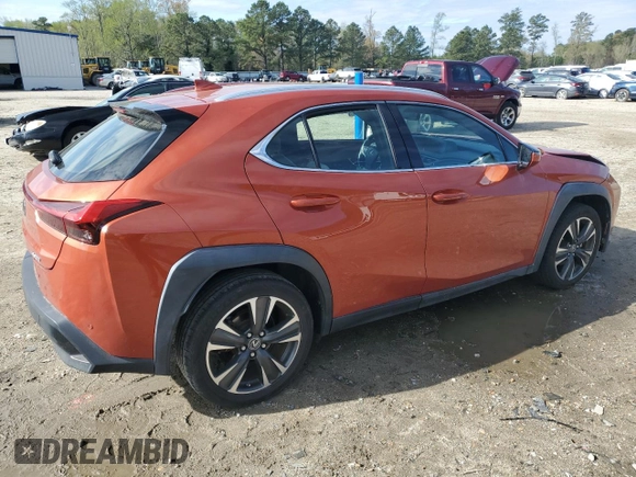 2019 Lexus UX 200 z VIN JTHY3JBH7K2000375, wystawiony jako Copart lot #51208615 z przebiegiem 96 825 mil mil oraz Szkoda całkowita • Salvage title. Historia ofert i sprzedaży dostępna na DreamBid. Obrazek 3.