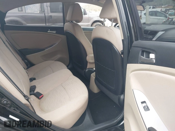 2016 Hyundai Accent SE with VIN KMHCT4AE1GU121365, listed as a IAAI auction lot 41871819 with 129,485 mi miles and . Bid and sale history available at DreamBid. Image 8.