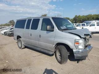 2013 Ford Econoline Wagon XL with VIN 1FBNE3BL3DDA62222, listed as a IAAI auction lot 40463179 with 200,340 mi miles. Bid and sale history available at carsss.com. Image 1.