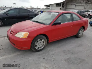 2002 Honda Civic LX with VIN 1HGEM21532L022237, listed as a Copart auction lot 46659315 with 0 mi miles and Clean Title. Bid and sale history available at carsss.com. Image 1.