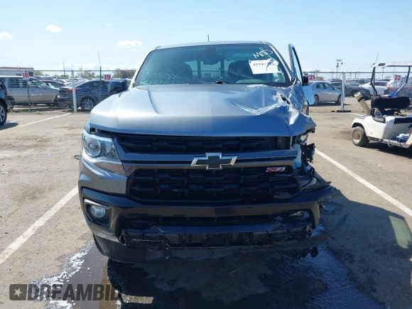 2021 Chevrolet Colorado 4WD Z71 with VIN 1GCGTDEN9M1249916, listed as a IAAI auction lot 41947042 with 26,842 mi miles. Bid and sale history available at carsss.com. Image 12.