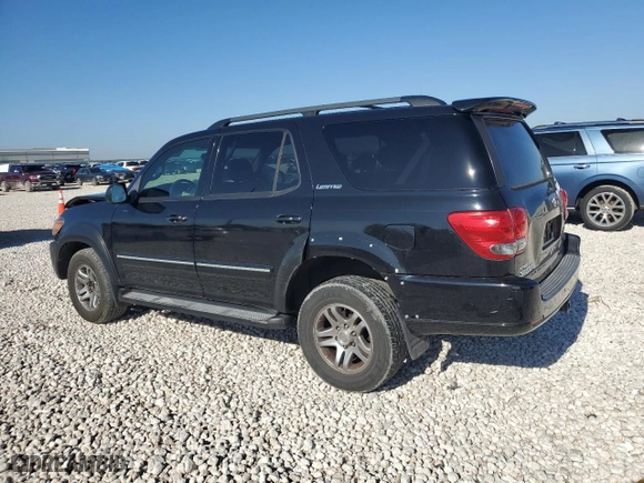 2005 Toyota Sequoia Limited with VIN 5TDZT38A85S254458, listed as a Copart auction lot 86640214 with 297,722 mi miles and Salvage Title. Bid and sale history available at carsss.com. Image 2.