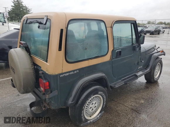 1994 Jeep Wrangler S with VIN 1J4FY19P3RP454623, listed as a Copart auction lot 73473544 with 209,214 mi miles and Clean Title. Bid and sale history available at carsss.com. Image 3.