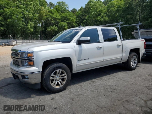 2015 Chevrolet Silverado 1500 LT with VIN 3GCUKREH5FG296491, listed as a Copart auction lot 57342335 with 252,726 mi miles and Clean Title. Bid and sale history available at DreamBid. Image 1.