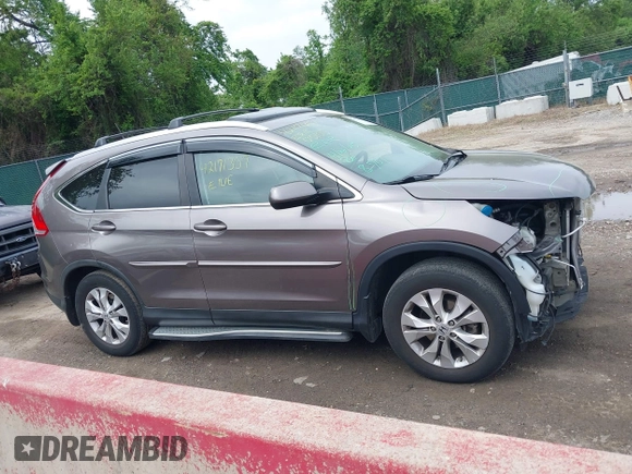 2012 Honda CR-V EX-L with VIN 5J6RM4H79CL021768, listed as a IAAI auction lot 42171357 with 123,103 mi miles and . Bid and sale history available at DreamBid. Image 14.