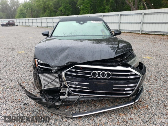 2019 Audi A8 L with VIN WAU8DAF81KN010369, listed as a Copart auction lot 46381143 with 13,921 mi miles. Bid and sale history available at carsss.com. Image 5.