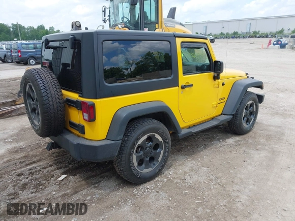 2015 Jeep Wrangler Freedom Edition with VIN 1C4AJWAG1FL652522, listed as a IAAI auction lot 42592232 with Not provided miles and . Bid and sale history available at DreamBid. Image 4.