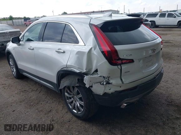 2023 Cadillac XT4 AWD Premium Luxury with VIN 1GYFZDR47PF202588, listed as a IAAI auction lot 42365293 with 8,276 mi miles and . Bid and sale history available at DreamBid. Image 3.