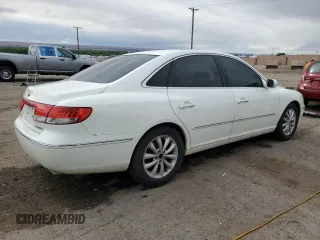 2006 Hyundai Azera SE with VIN KMHFC46F66A056611, listed as a Copart auction lot 55468615 with 138,582 mi miles and Salvage title. Bid and sale history available at DreamBid. Image 3.