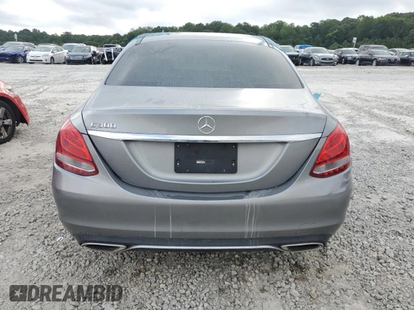 2016 Mercedes-Benz C 300 with VIN 55SWF4JB2GU149536, listed as a Copart auction lot 64976105 with 116,220 mi miles and Clean title. Bid and sale history available at DreamBid. Image 6.