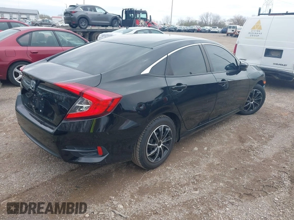 2018 Honda Civic LX with VIN 2HGFC2F53JH554521, listed as a IAAI auction lot 41930345 with 83,054 mi miles and . Bid and sale history available at DreamBid. Image 4.