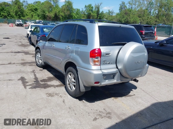 2003 Toyota RAV4 with VIN JTEGH20V030084397, listed as a IAAI auction lot 42157202 with 117,215 mi miles and . Bid and sale history available at DreamBid. Image 3.
