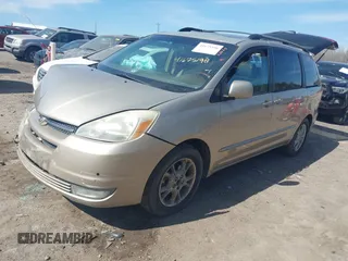 2005 Toyota Sienna XLE with VIN 5TDZA22C05S377004, listed as a IAAI auction lot 41675198 with 219,250 mi miles and . Bid and sale history available at DreamBid. Image 2.