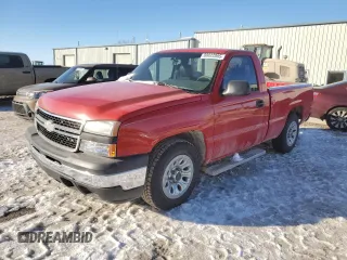 2006 Chevrolet Silverado 1500 Work Truck with VIN 3GCEC14V56G222921, listed as a Copart auction lot 88022005 with 78,263 mi miles and Salvage Title. Bid and sale history available at carsss.com. Image 1.