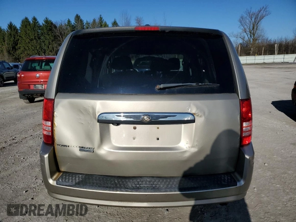 2008 Chrysler Town & Country LX with VIN 2A8HR44H98R651749, listed as a Copart auction lot 52900605 with 168,727 mi miles and Clean Title. Bid and sale history available at carsss.com. Image 6.