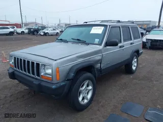 2000 Jeep Cherokee Police with VIN 1J4FT48SXYL210687, listed as a IAAI auction lot 41457452 with NaN miles. Bid and sale history available at carsss.com. Image 2.
