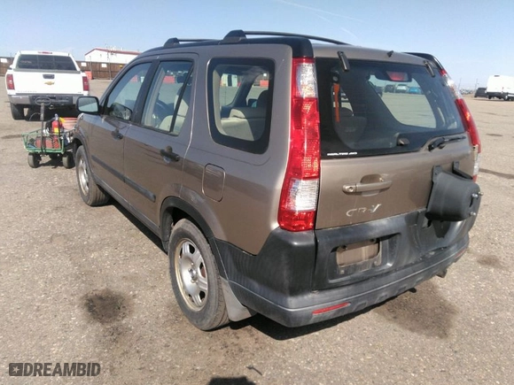 2005 Honda CR-V LX with VIN SHSRD78525U333497, listed as a IAAI auction lot 42004518 with 210,914 mi miles. Bid and sale history available at carsss.com. Image 3.