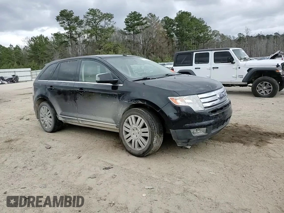 2008 Ford Edge Limited with VIN 2FMDK49C88BA98474, listed as a Copart auction lot 47703155 with 214,960 mi miles and Salvage Title. Bid and sale history available at carsss.com. Image 10.