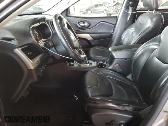 2018 Jeep Cherokee Limited with VIN 1C4PJMDX3JD576606, listed as a Copart auction lot 50988845 with 128,653 mi miles and Salvage Title. Bid and sale history available at carsss.com. Image 7.