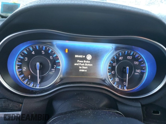 2017 Chrysler 300 with VIN 2C3CCAKG4HH506804, listed as a Copart auction lot 89251045 with 61,694 mi miles and Salvage Title. Bid and sale history available at carsss.com. Image 9.