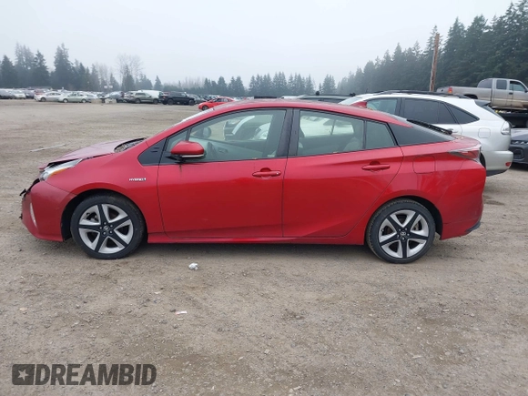 2017 Toyota Prius Two with VIN JTDKARFUXH3531849, listed as a IAAI auction lot 41301786 with 92,163 mi miles. Bid and sale history available at carsss.com. Image 14.