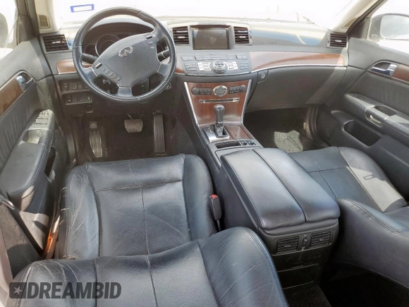 2008 Infiniti M with VIN JNKAY01E48M603429, listed as a Copart auction lot 57249325 with Not provided miles and Salvage title. Bid and sale history available at DreamBid. Image 8.