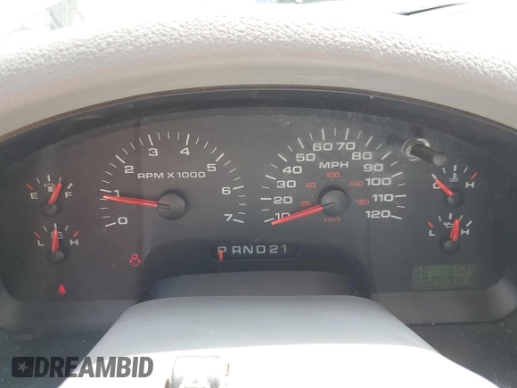 2004 Ford F-150 XLT with VIN 1FTPW14504FA15643, listed as a Copart auction lot 51164485 with 202,694 mi miles and Salvage Title. Bid and sale history available at carsss.com. Image 9.