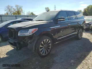 2018 Lincoln Navigator Select with VIN 5LMJJ2JTXJEL02205, listed as a Copart auction lot 75285324 with 92,912 mi miles and Clean Title. Bid and sale history available at carsss.com. Image 1.