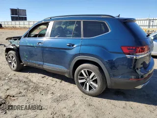 2021 Volkswagen Atlas SE z VIN 1V2LP2CA6MC553845, wystawiony jako Copart lot #42630145 z przebiegiem 87 628 mil mil oraz Szkody całkowita. Historia ofert i sprzedaży dostępna na DreamBid. Obrazek 2.