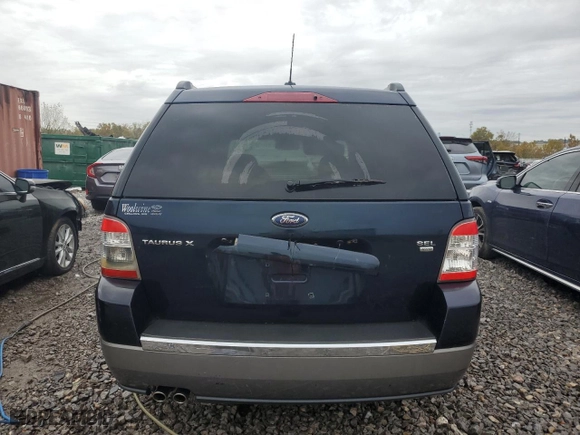 2008 Ford Taurus X SEL with VIN 1FMDK05W28GA27207, listed as a Copart auction lot 78089294 with 161,228 mi miles and Salvage Title. Bid and sale history available at carsss.com. Image 6.